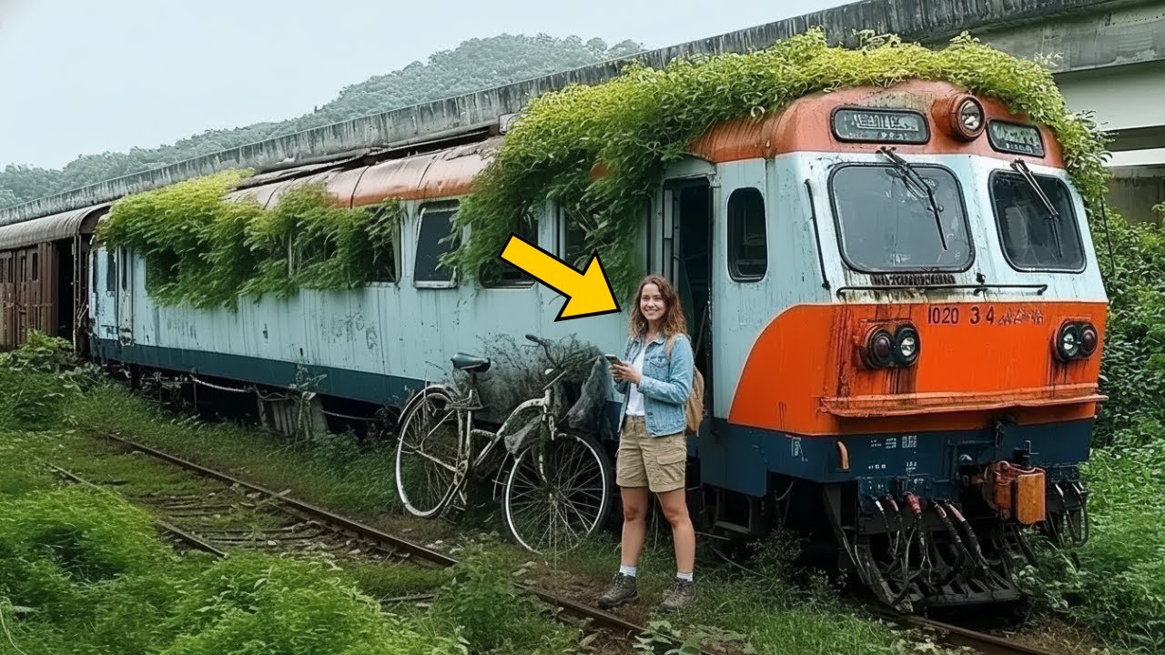 She Turned an Abandoned Train Car Into a Home