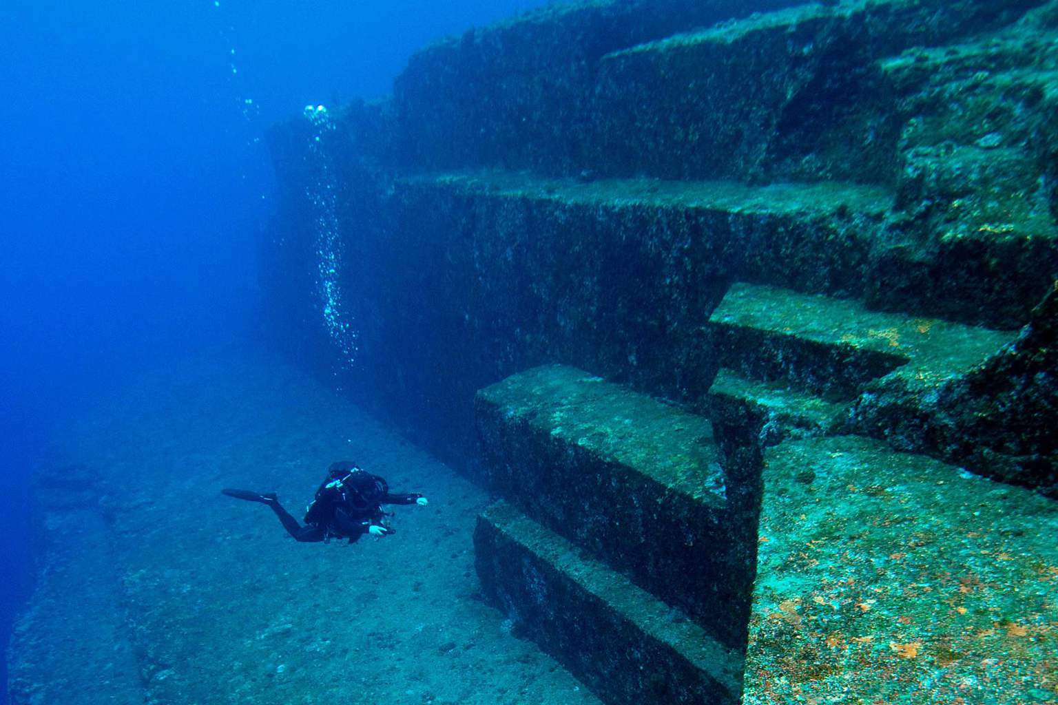 Scientists puzzled by discovery of ancient city submerged under the Caribbean